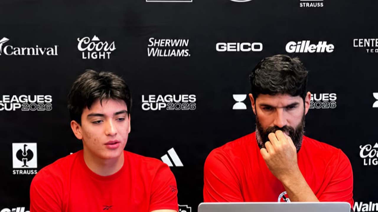 El entrenador de la jauría y Gil Mora atendieron a los medios de comunicación en la primera rueda de prensa de Leagues Cup.